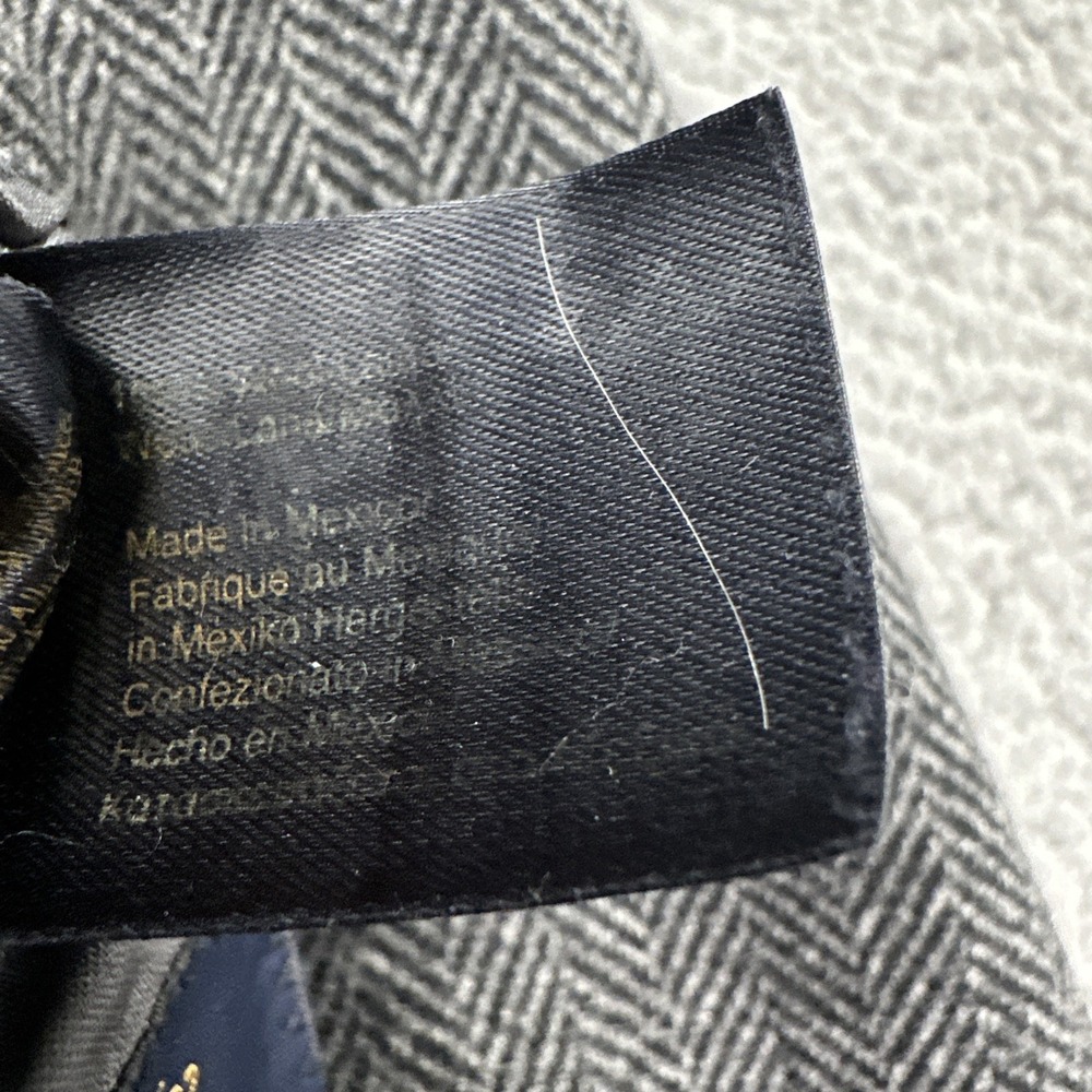 Brooks Brothers 346 Blazer Men 44R Grey Herringbone Tweed Wool Sport Coat - Picture 5 of 16